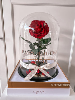 Forever Rose Dome - Grand - Forever Fleurs