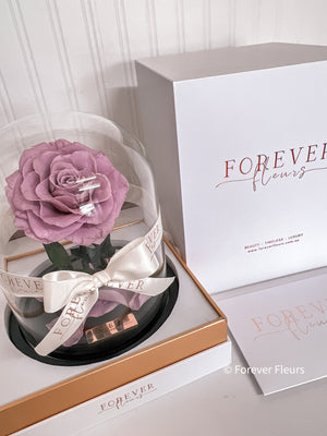 Forever Rose Dome - Midi - Forever Fleurs