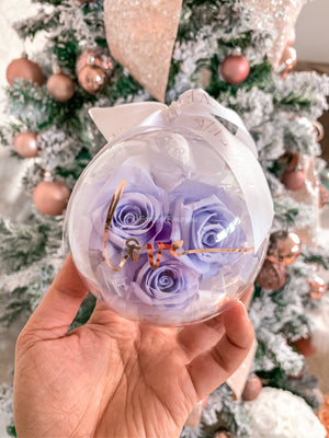 Everlasting Christmas Bauble - Forever Fleurs