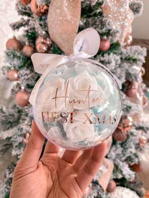 Everlasting Christmas Bauble - Forever Fleurs