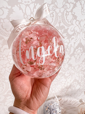 NEW Everlasting Christmas Bauble (FREE GIFT BOX!) - Forever Fleurs